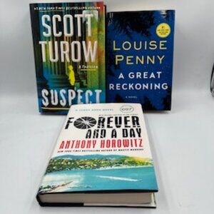 Adventure And Action Novels Set Of 3